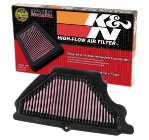 Kawasaki Ninja ZX-6R Air Filter - K&N Engineering - High-Flow, Direct Fit - `07-`08